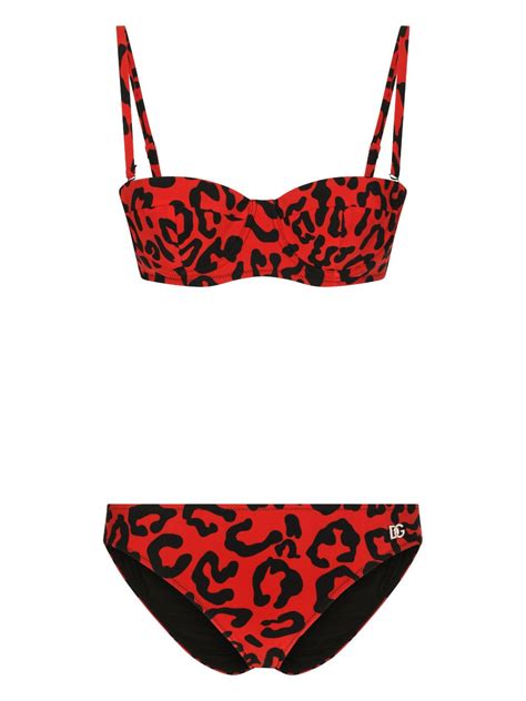 dolce e gabbana leopard bikini|DOLCE&GABBANA Leopard.